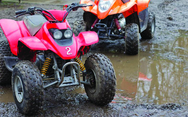 Honda four wheelers safety tips