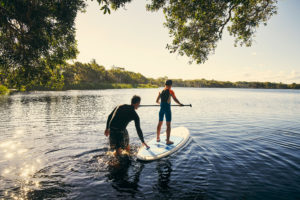 paddleboarding in Texas