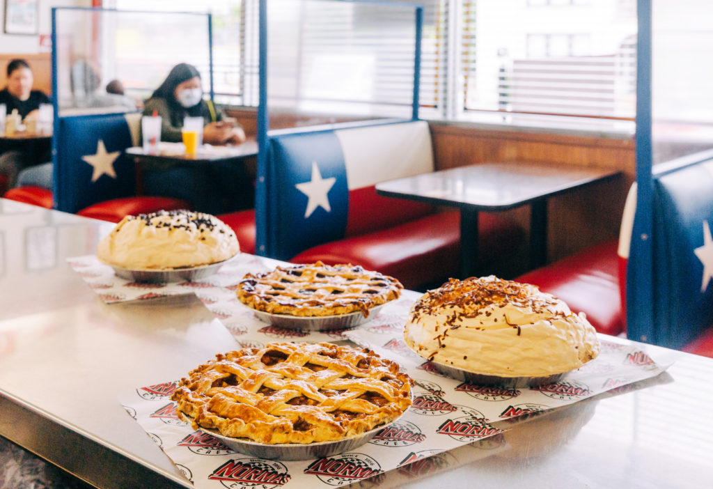 Normas mile-high pie in Texas
