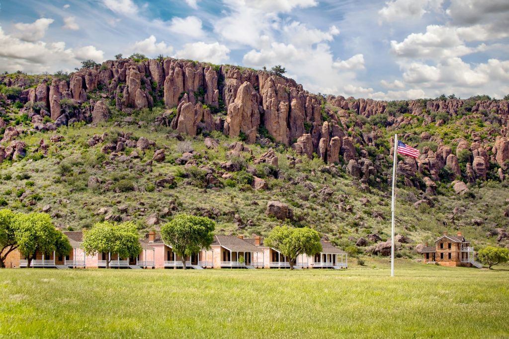 Fort Davis on a sunny day