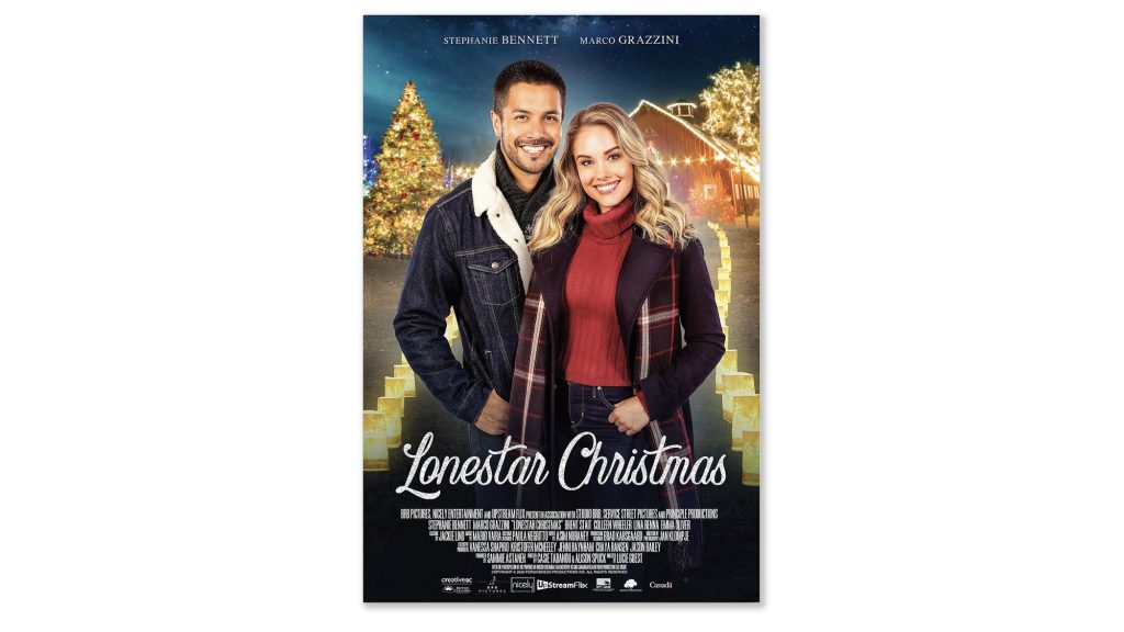 Movie poster for "Lonestar Christmas>"