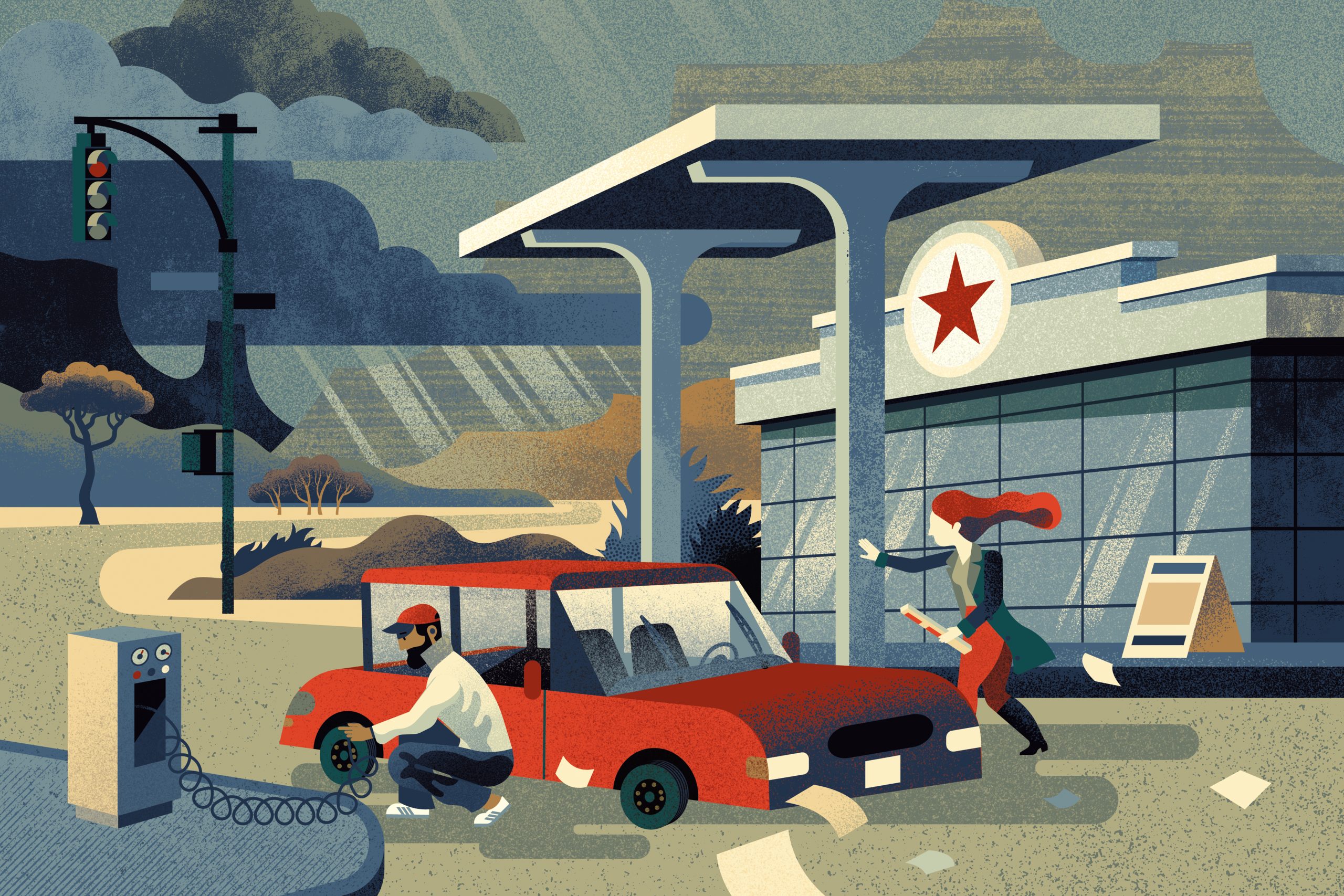 A Texans’ Guide to Driving in the Rain