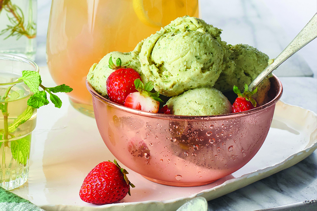 basil ice cream