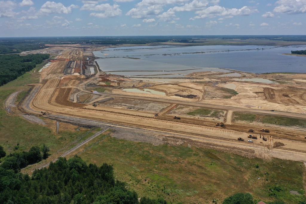 manmade lakes in texas - Bois d'arc Lake 