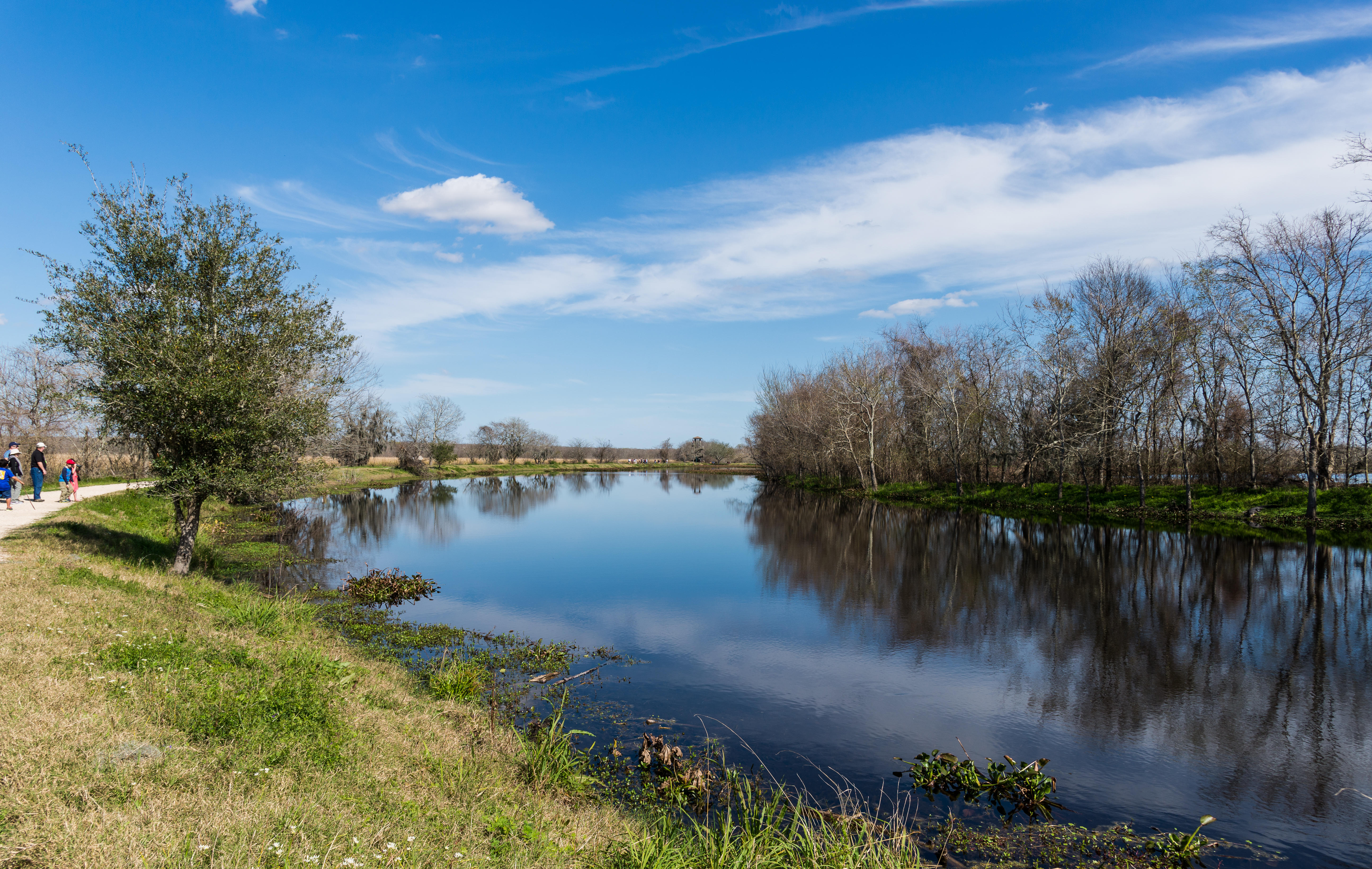 Brazos Bend mountain biking trails in Texas
