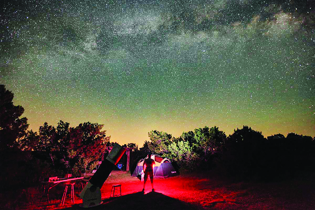 stargazing in Texas 