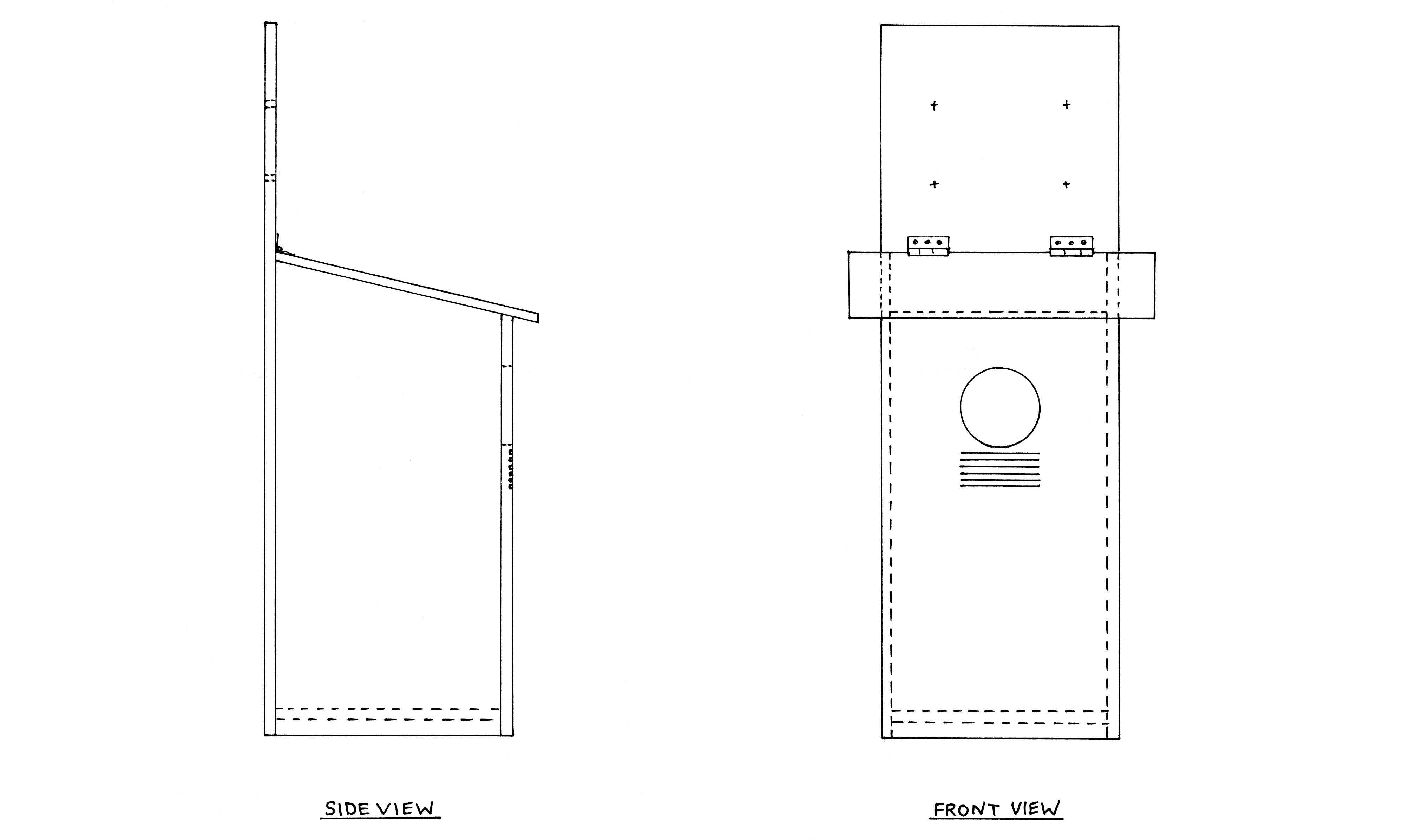 DIY owl box diagram