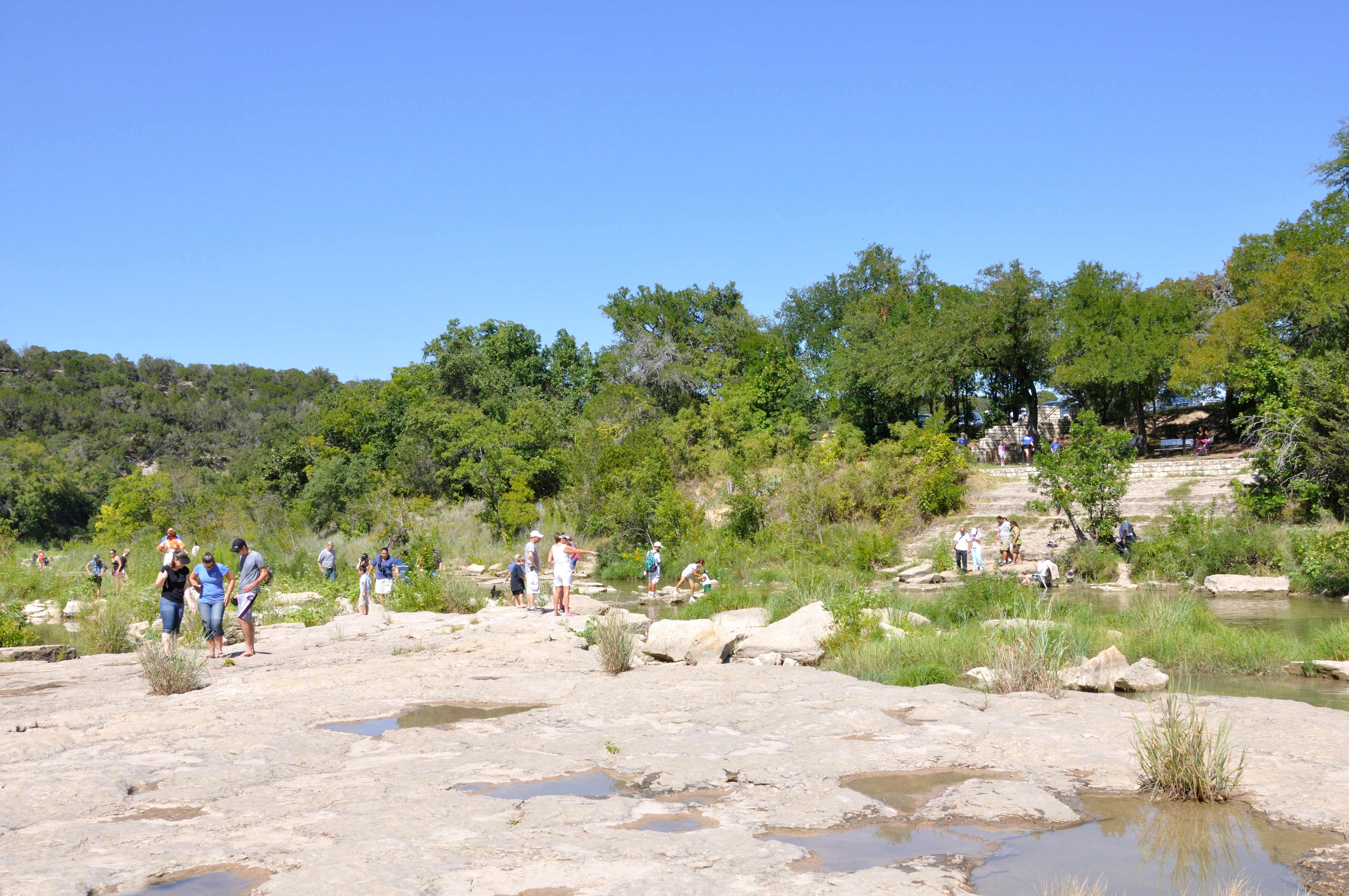 Dinosaur Valley mountain biking trails in Texas