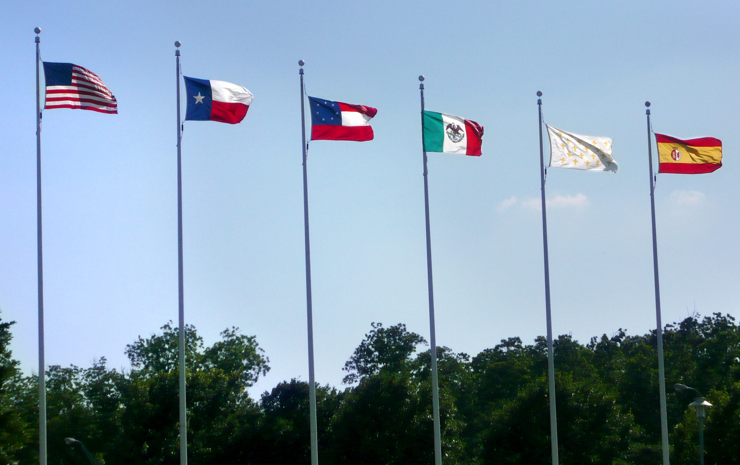 The History of the Six Flags Over Texas