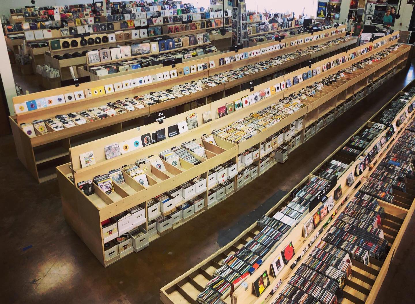 jiset record stores in Texas