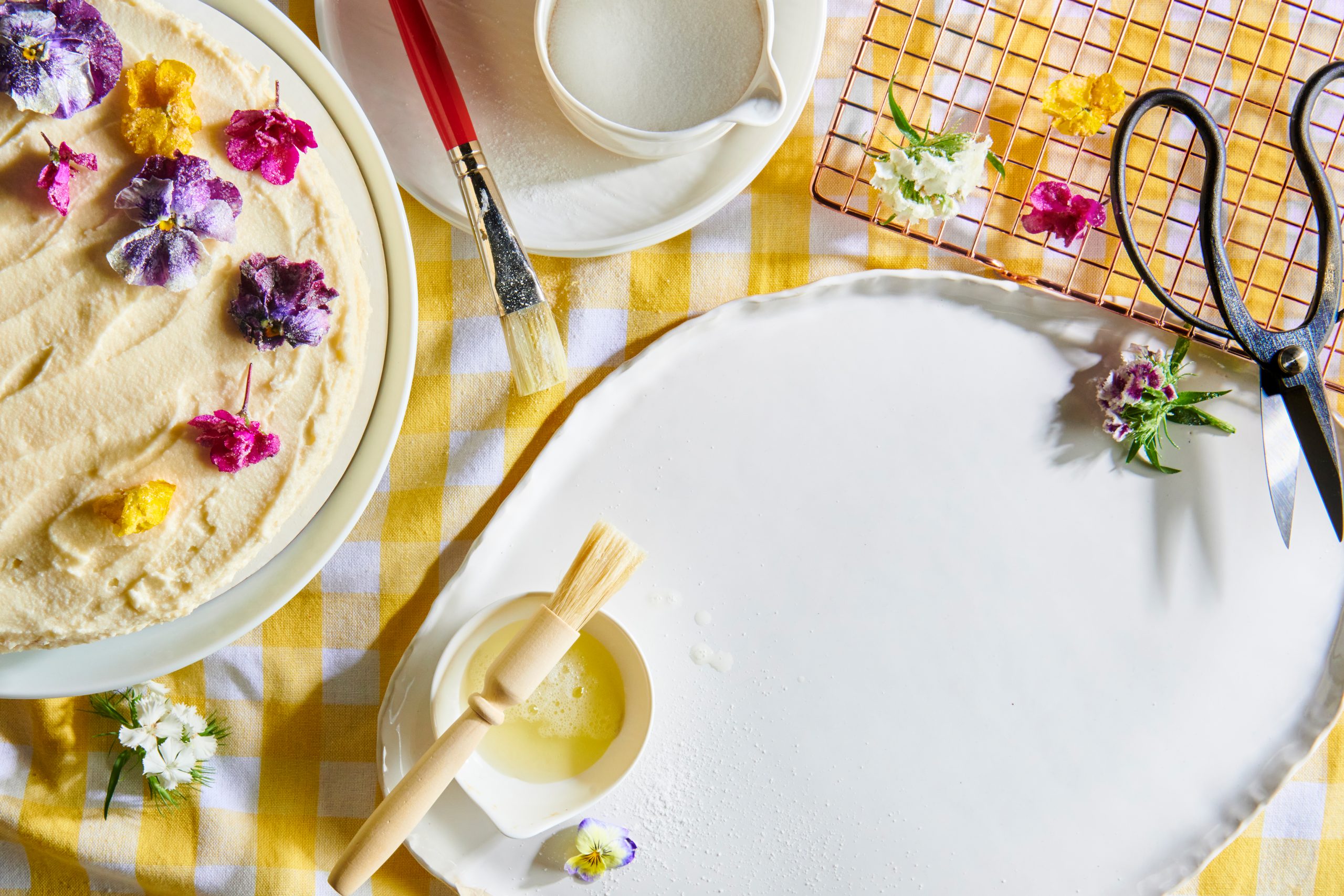 Recipe: Candied Flowers