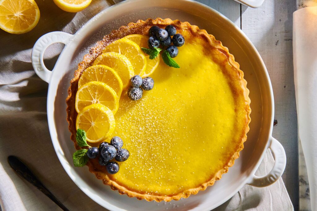 Recipe: Meyer Lemon Tart