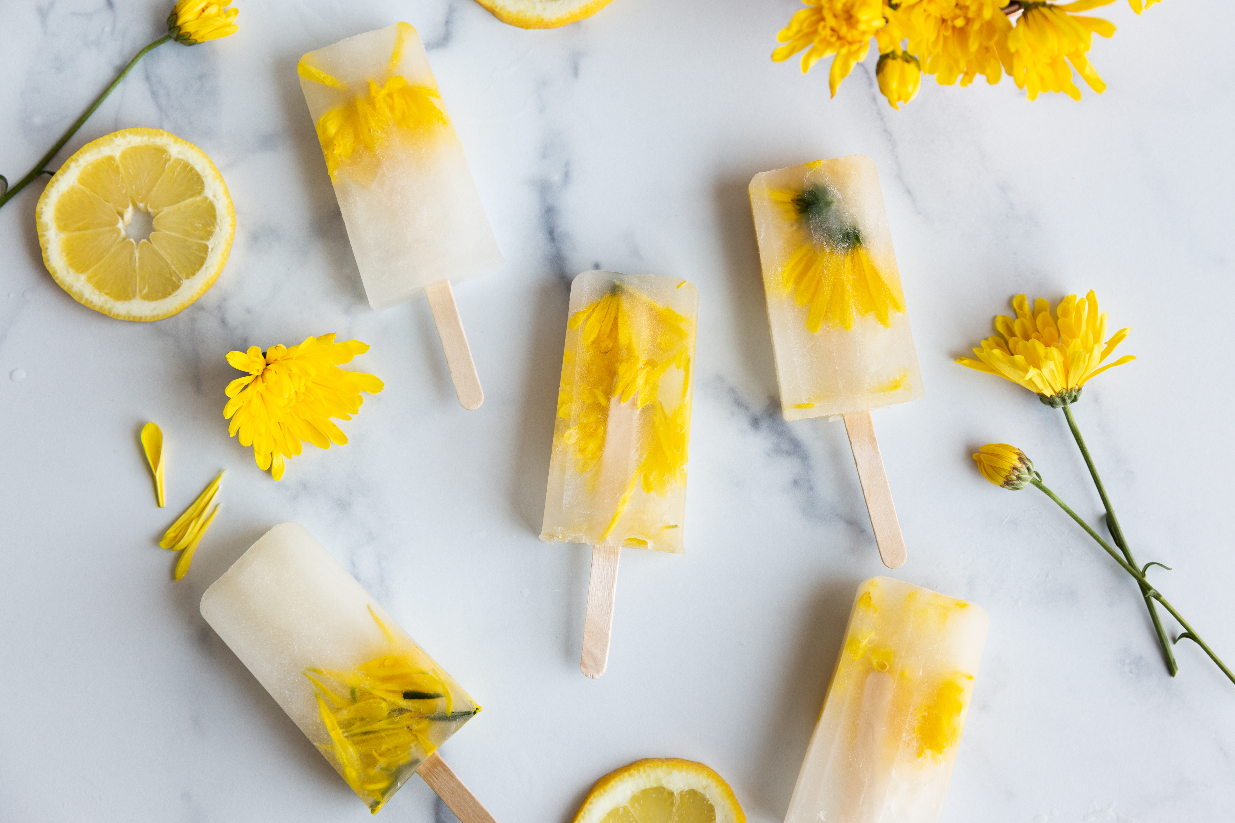 edible flower popsicle recipes