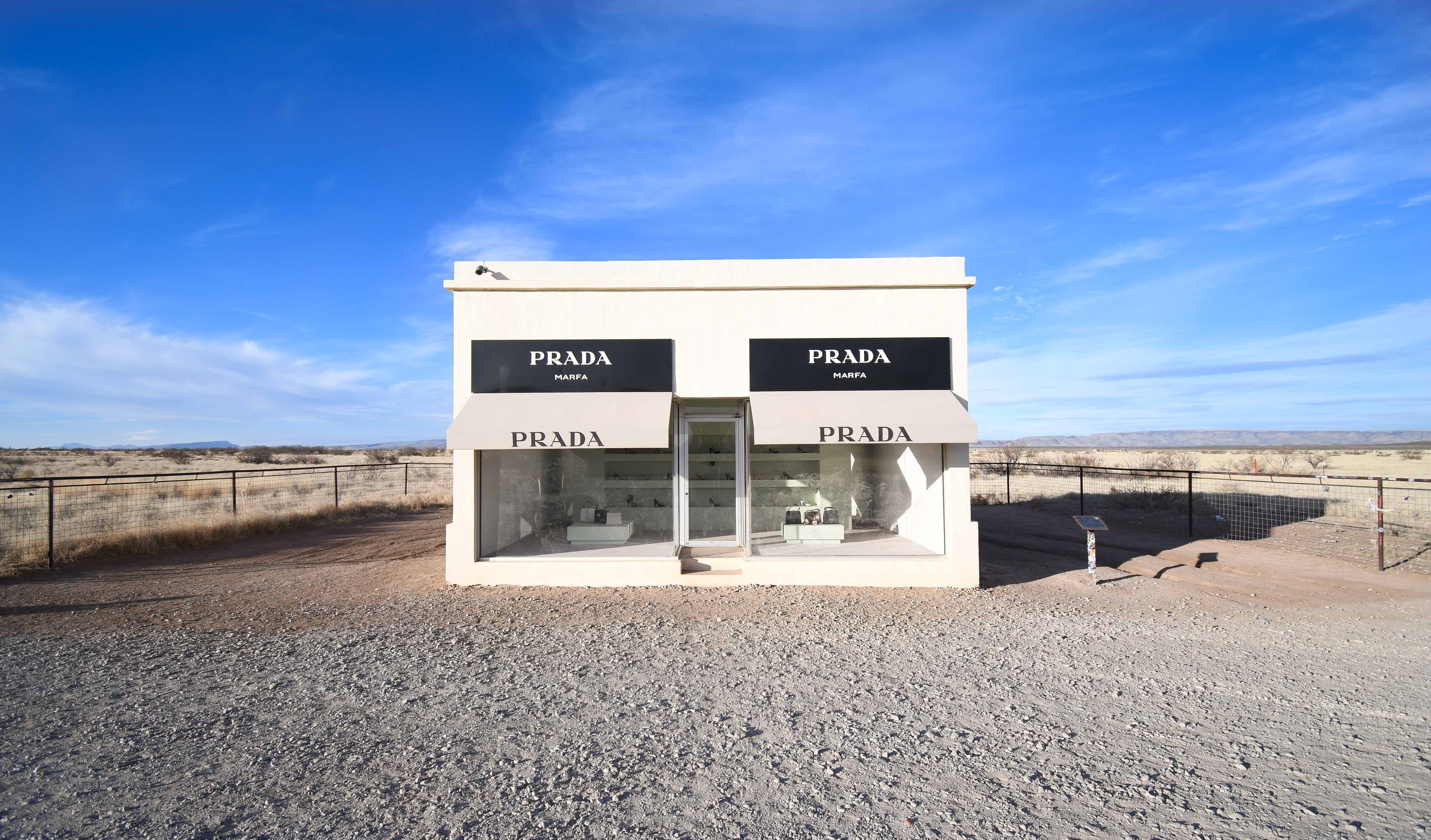 Texas public art Prada Marfa