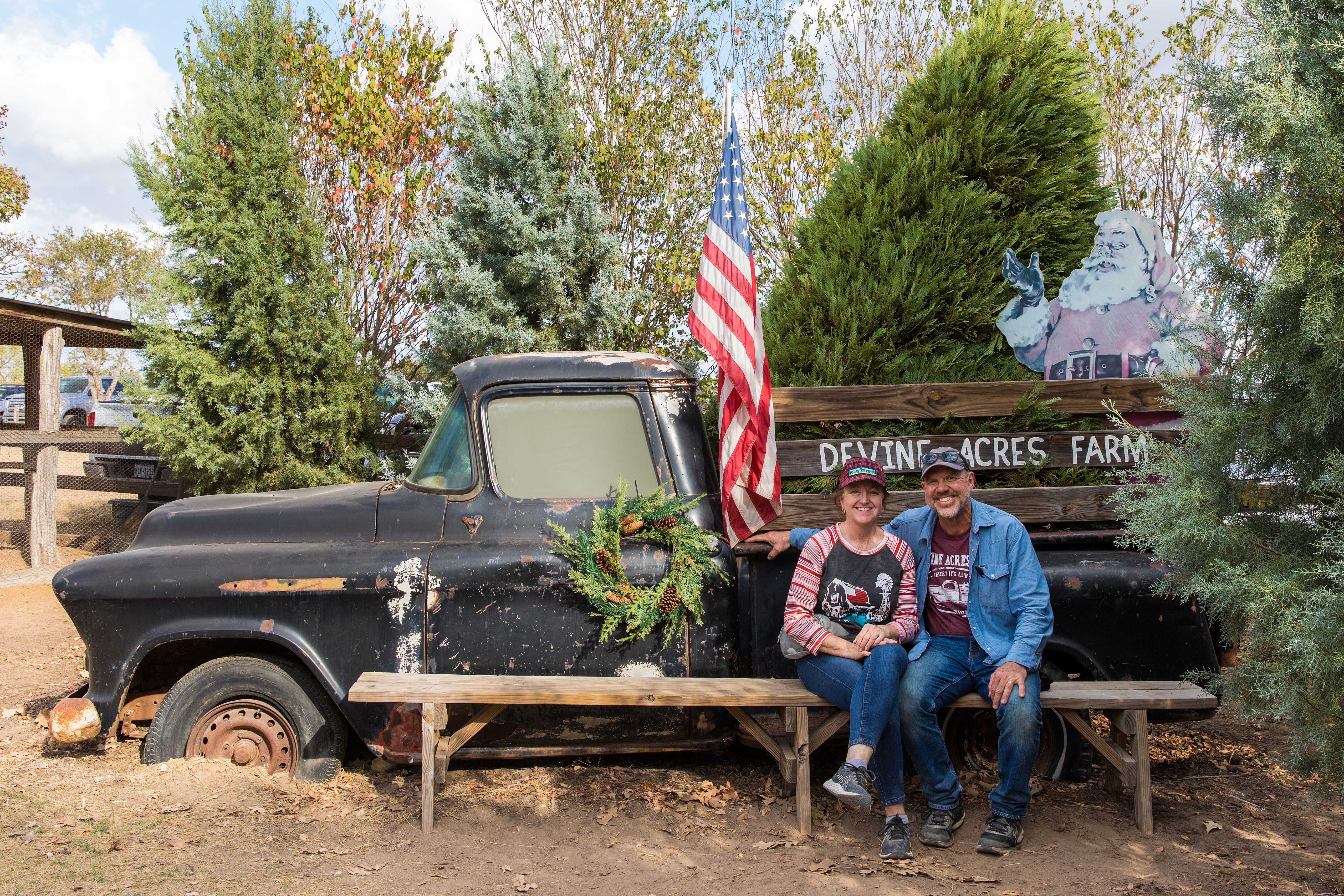 Texas Christmas tree farm