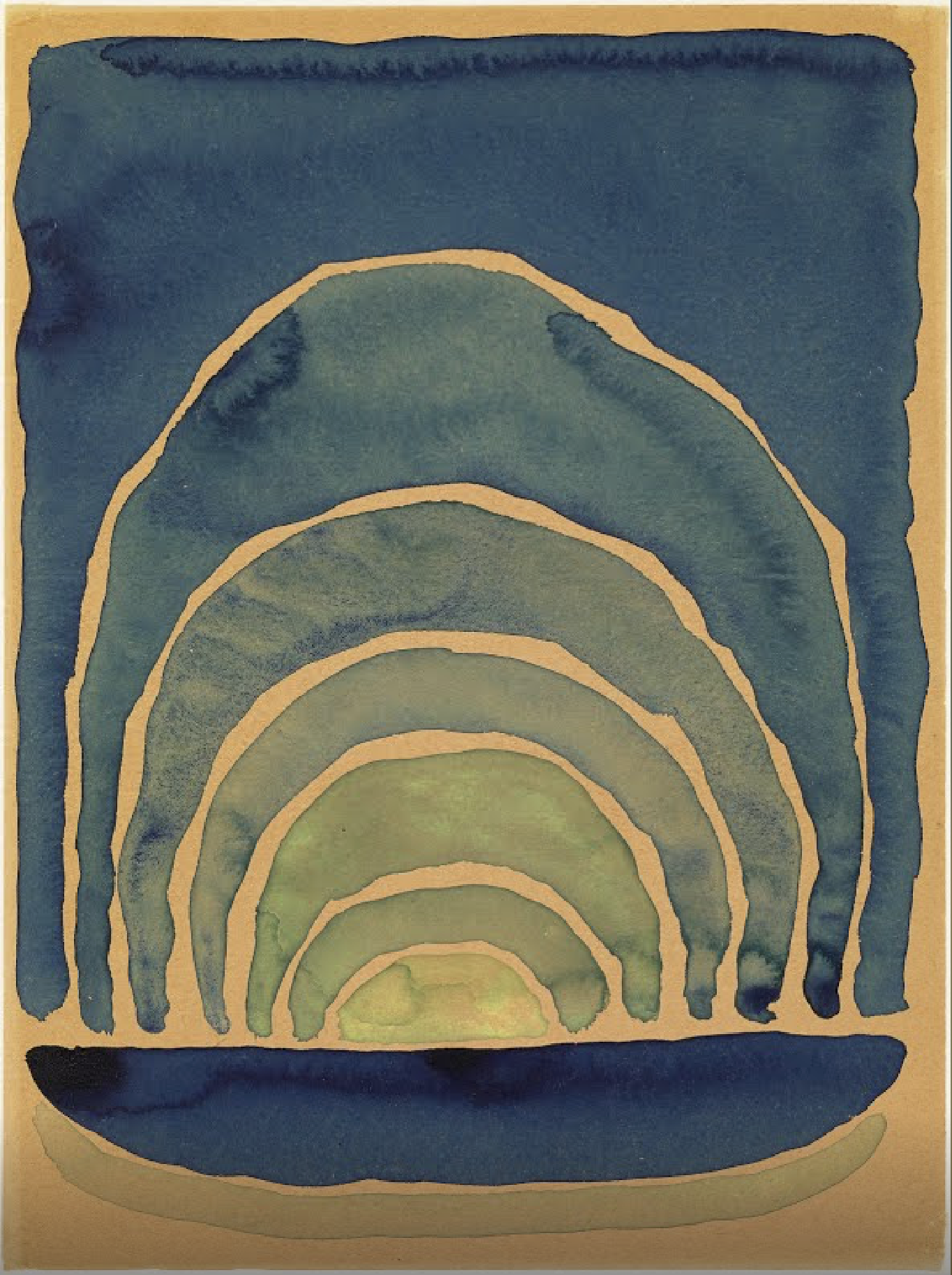 Georgia O'Keefe, Light Coming on the Plains No. 1