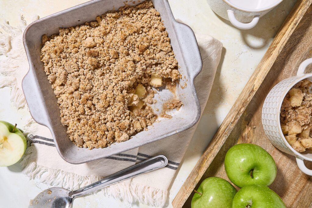 Recipe: Oaty Apple Crumble