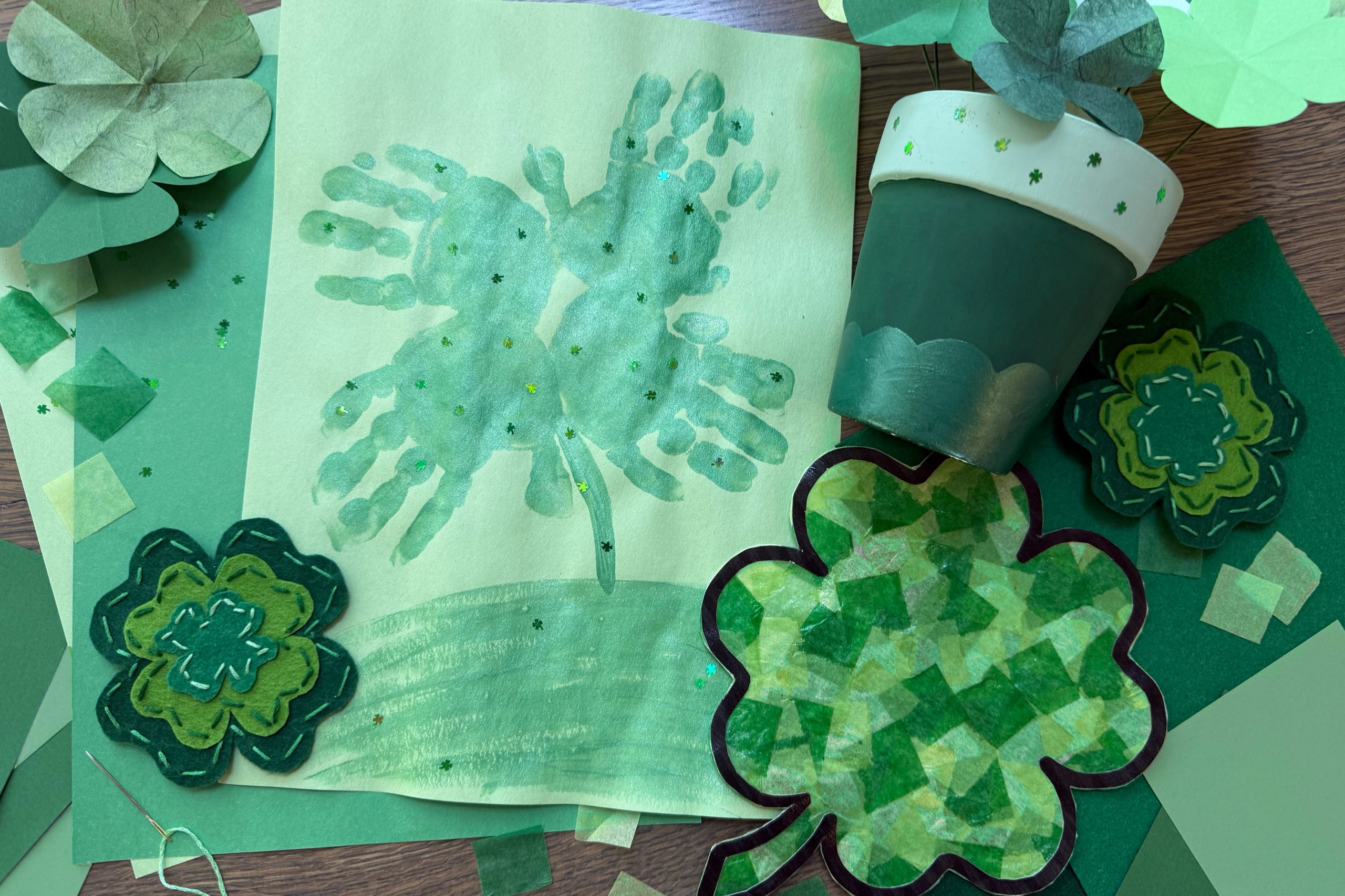 St. Patrick’s Day Crafts for Little Leprechauns