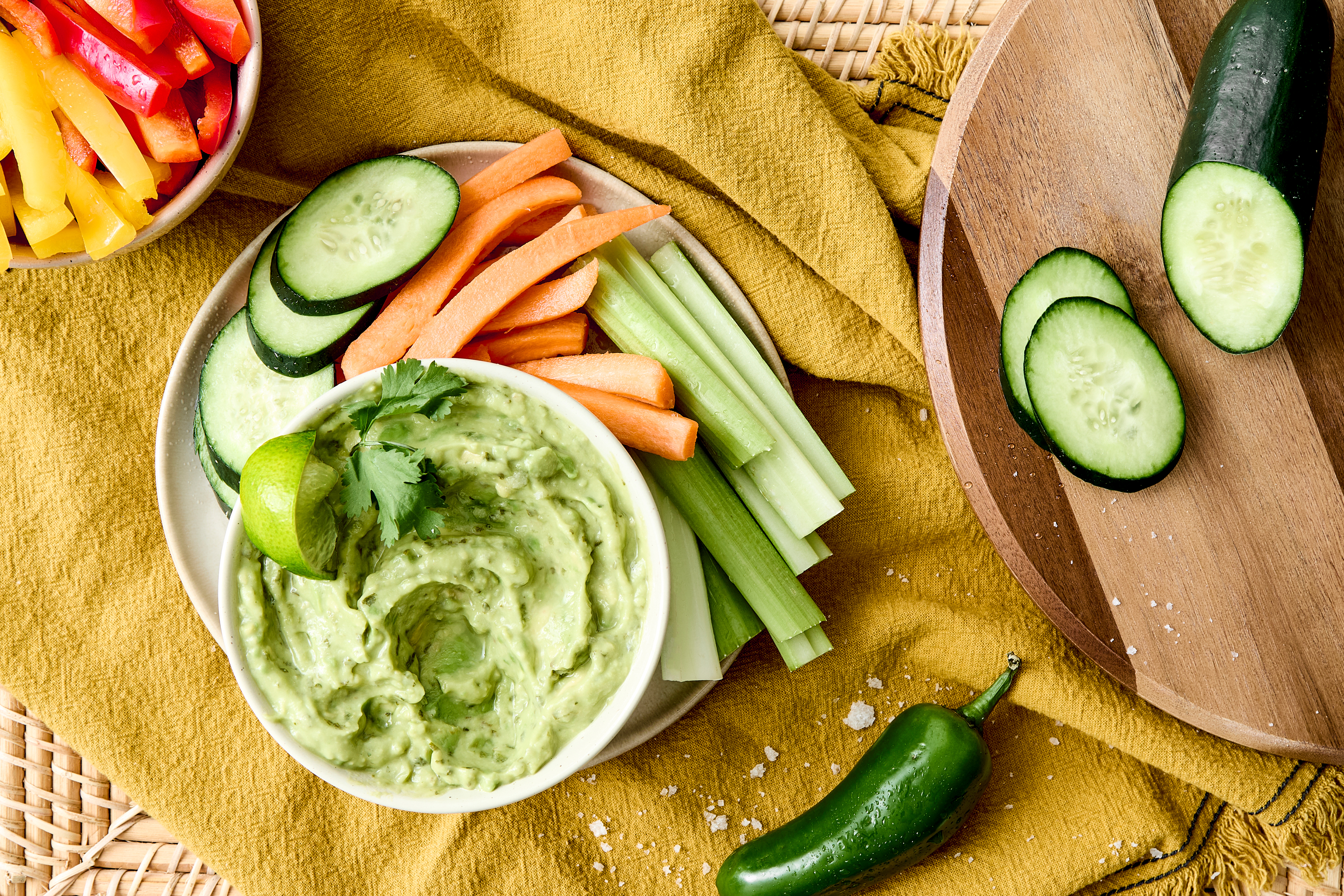 Cilantro Lime Avocado Dips