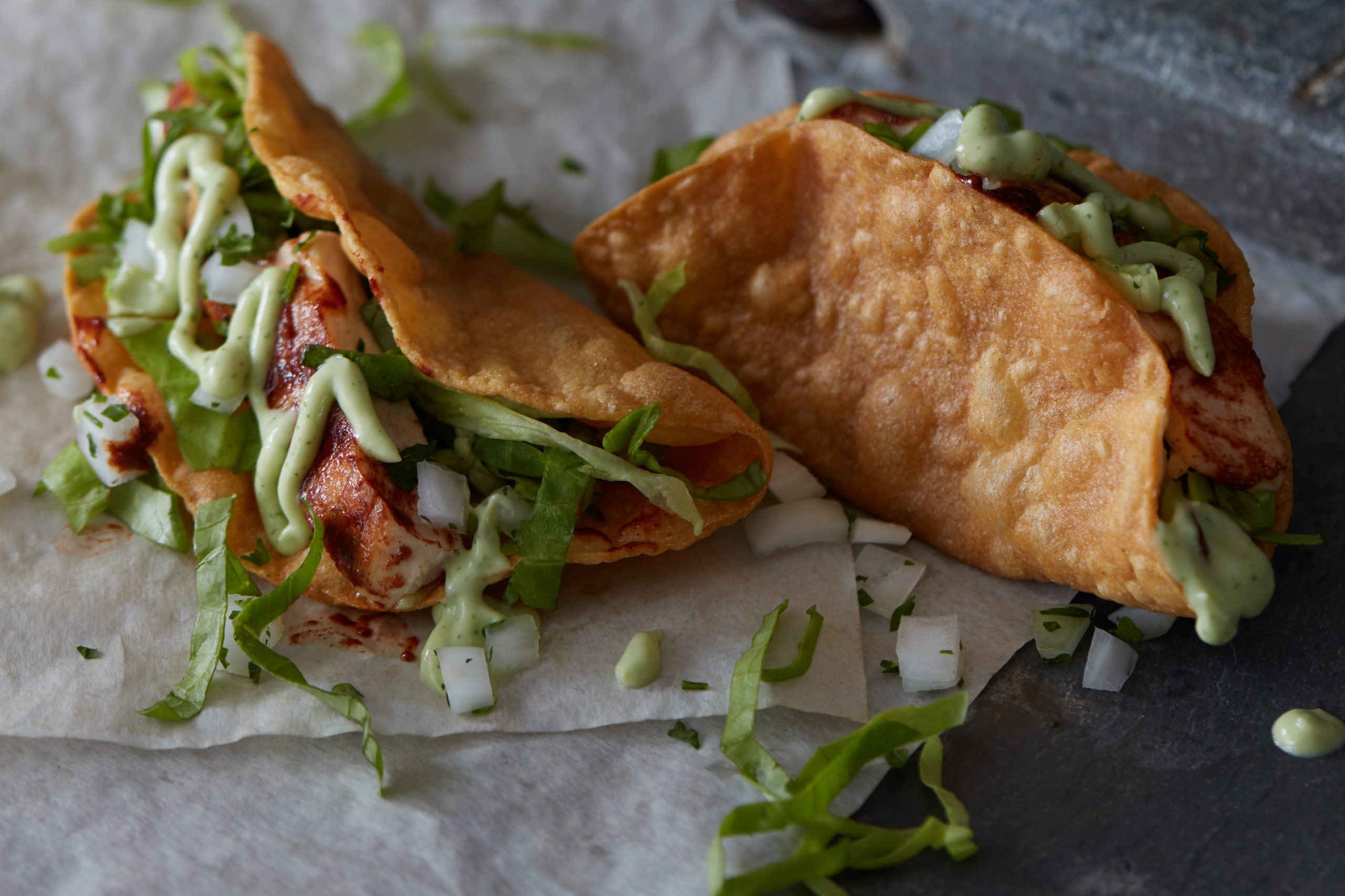 Recipe: Crispy Chicken Tacos