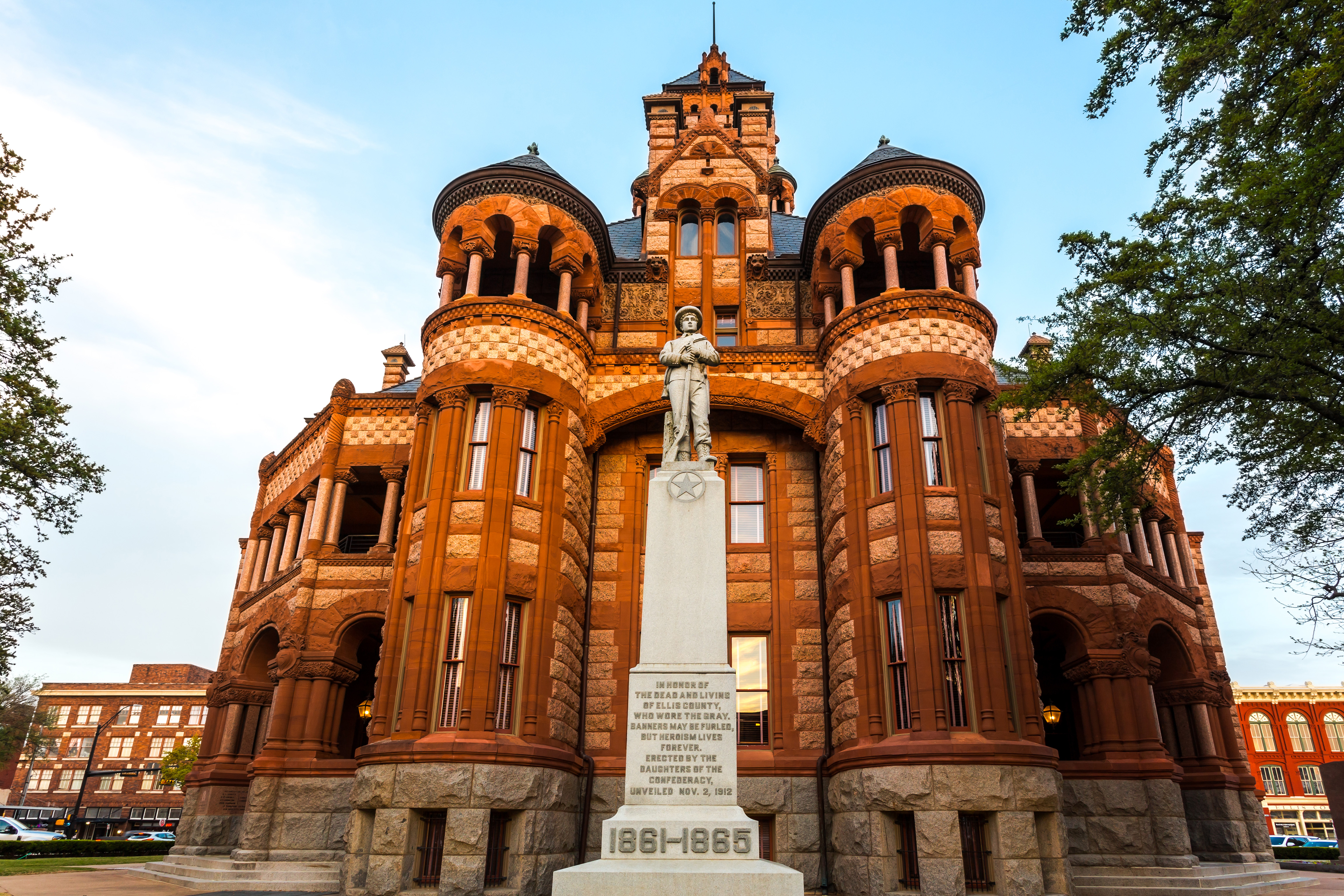 Ellis Texas courthouses