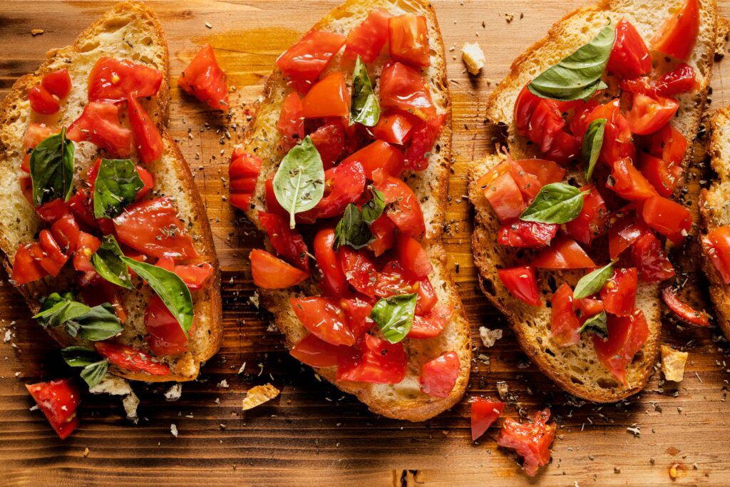 Seven Summer Bruschetta Recipes