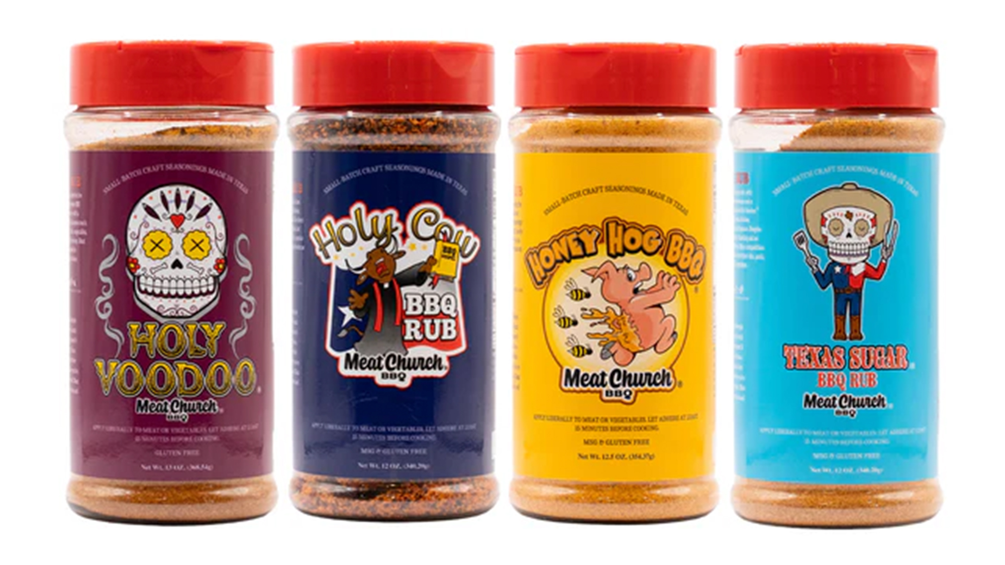 Barbecue rub and seasoning from Meat Church.