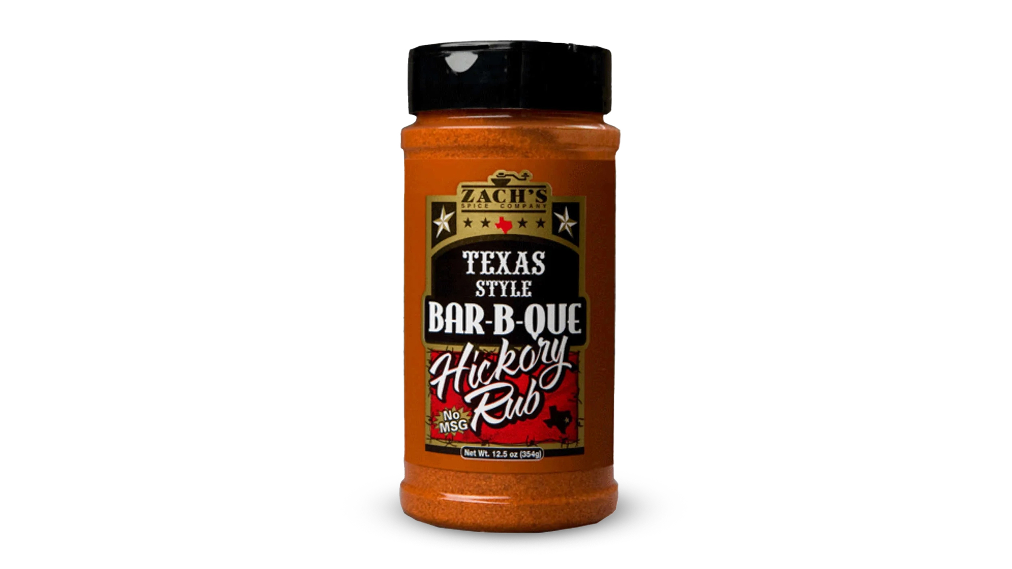 Barbecue rub and seasoning from Zach's Spice Texas Style Bar-B-Que