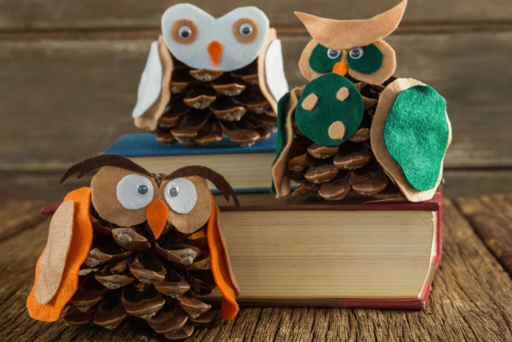 Pine Cone Crafting