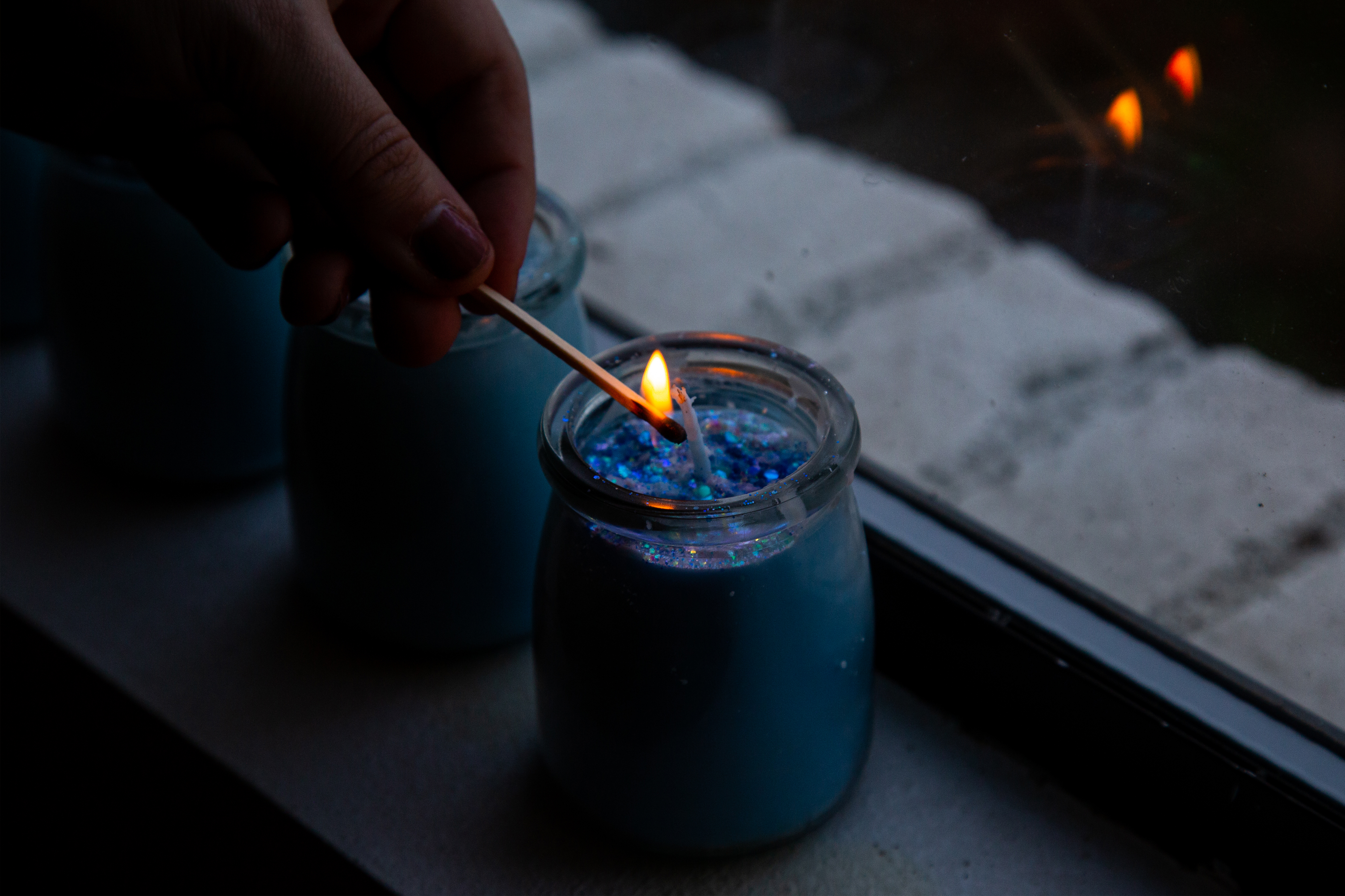 how to make holiday candles