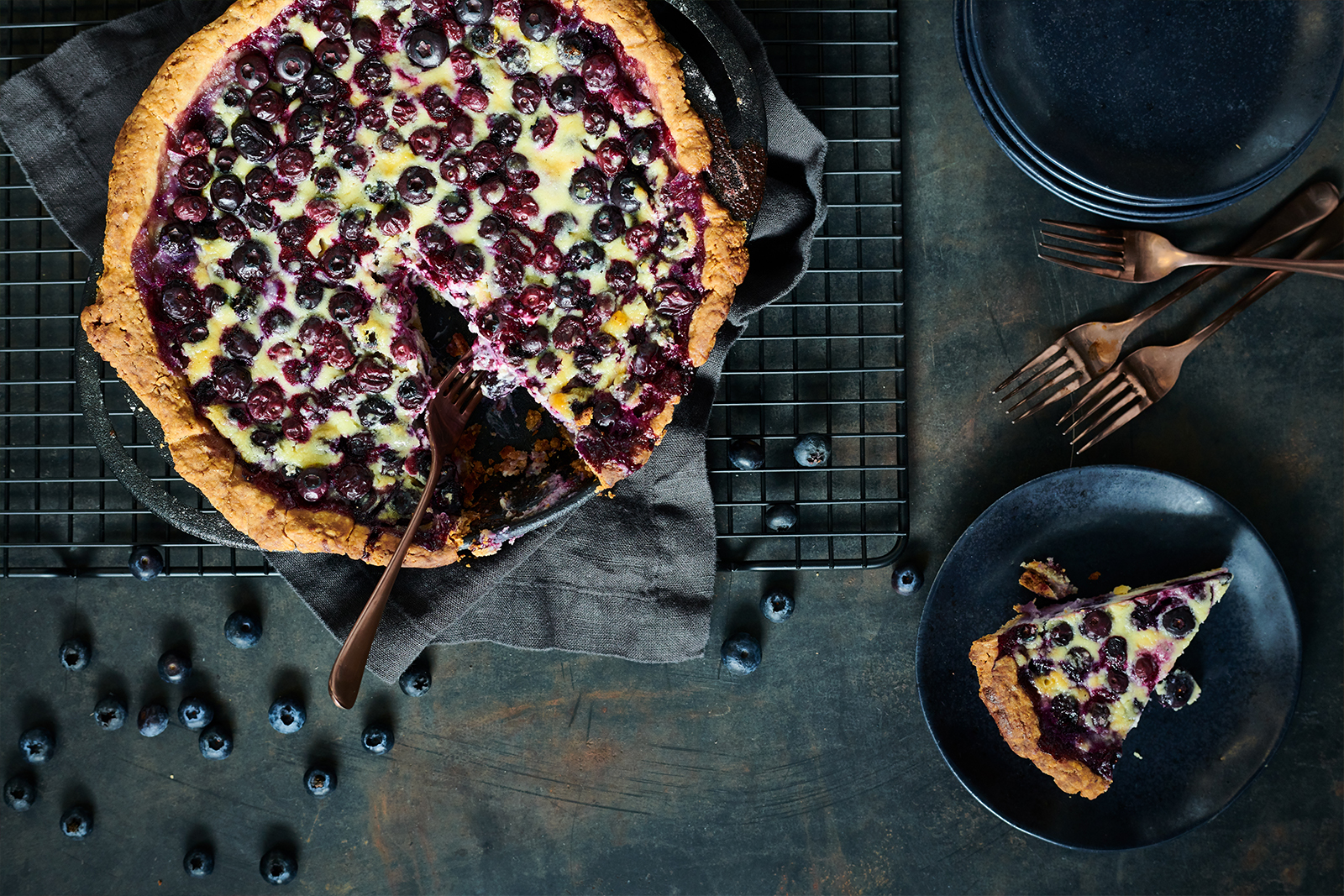 Decadent Blueberry Pie Recipe