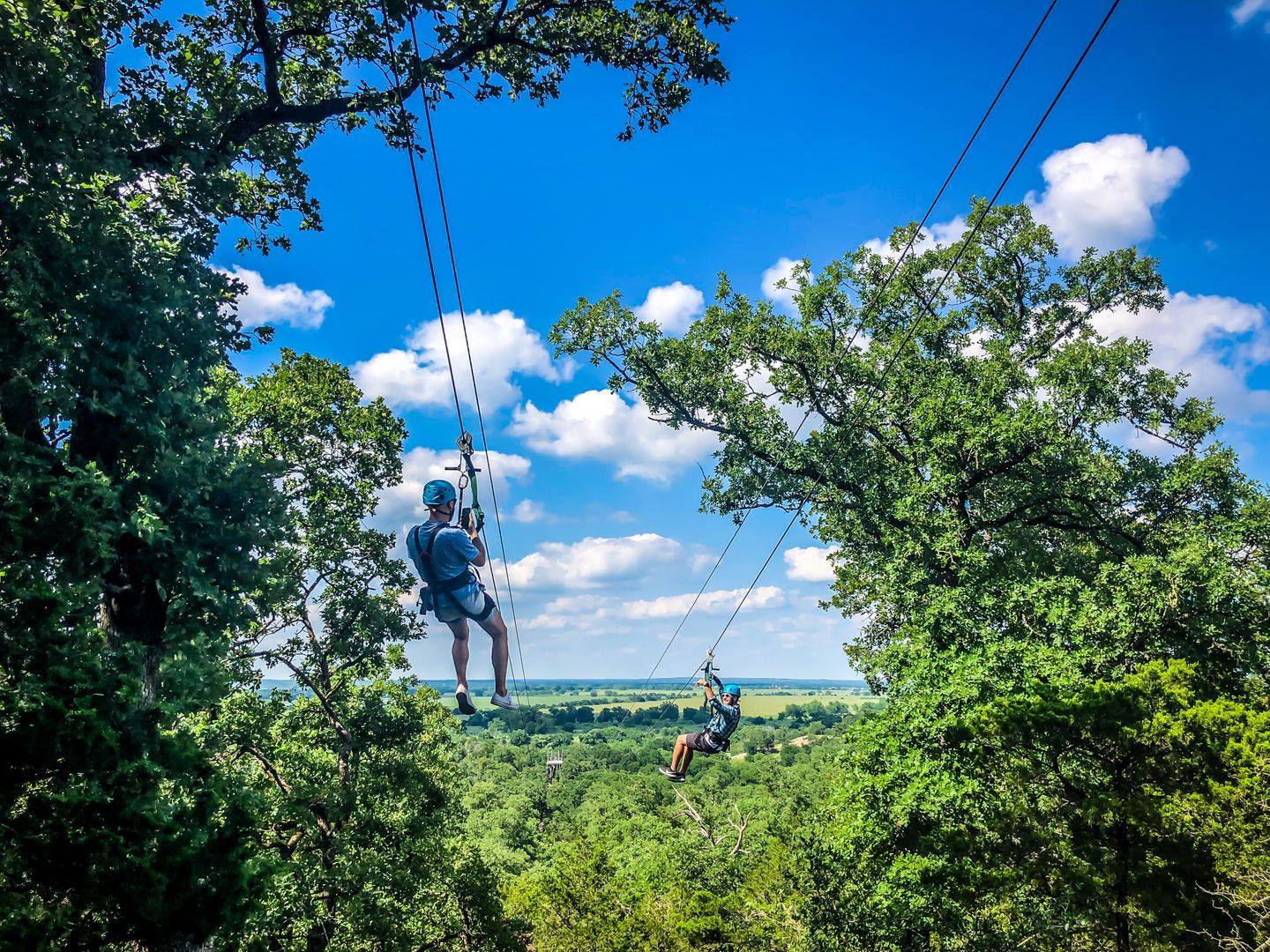 zip-lining in austin Texas