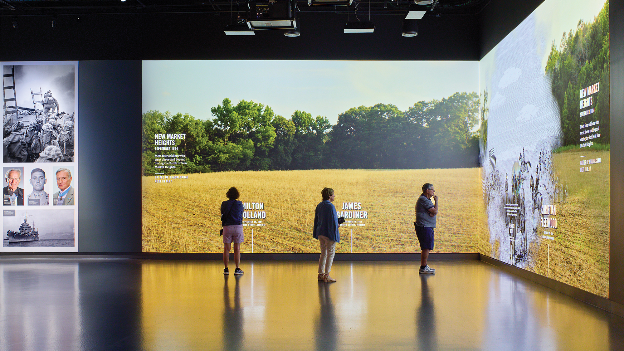National Medal of Honor Museum installation.