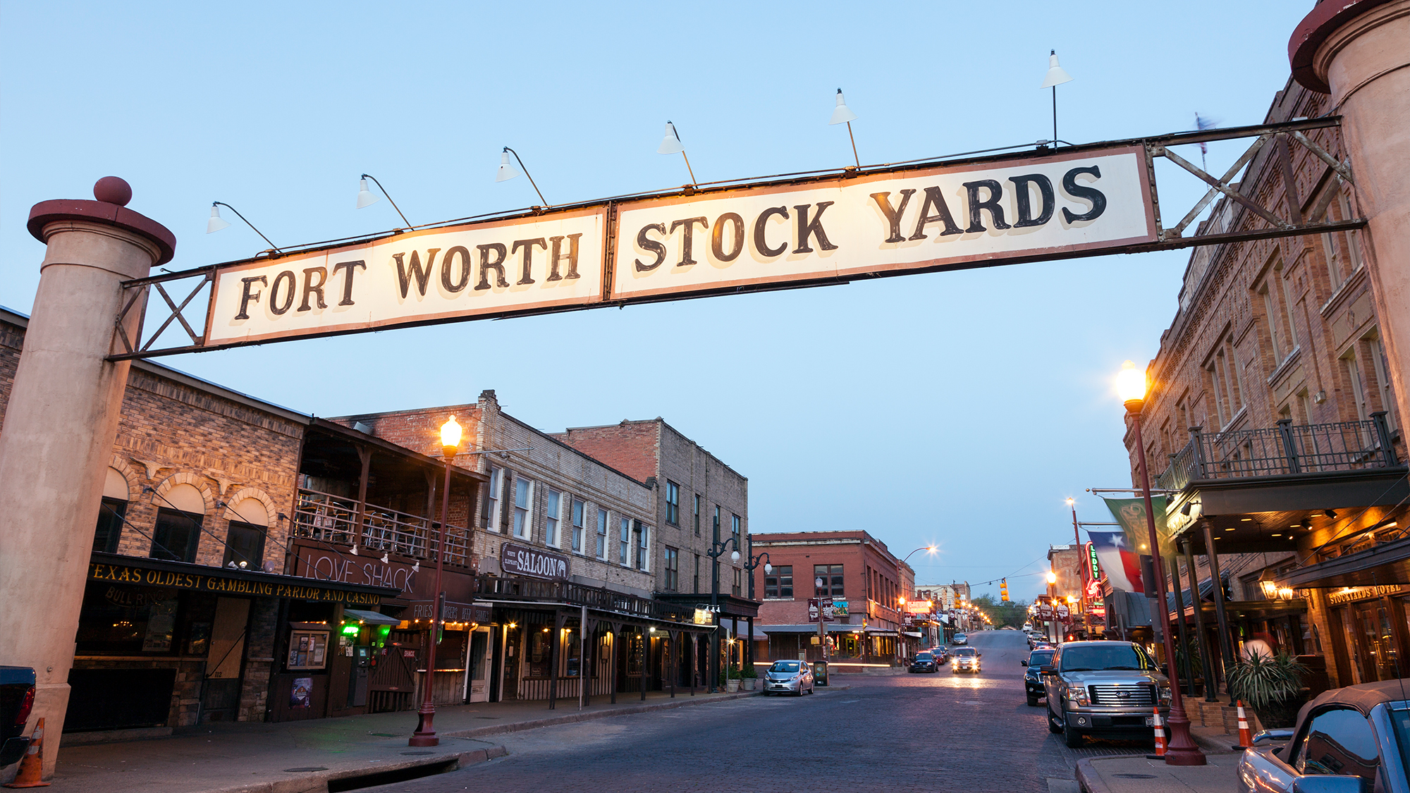 Fort Worth Stock Yards.