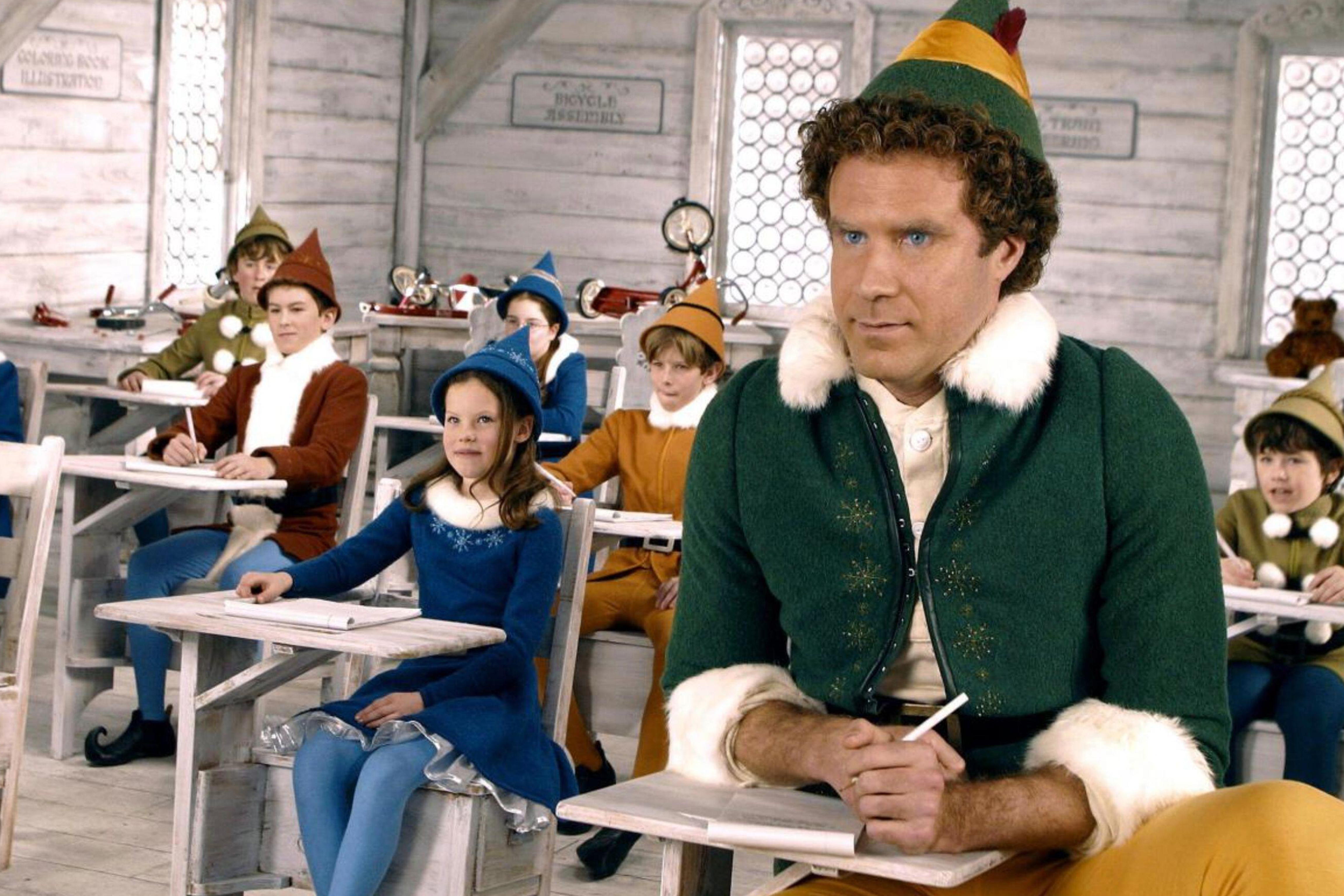 Still from holiday movie "Elf."