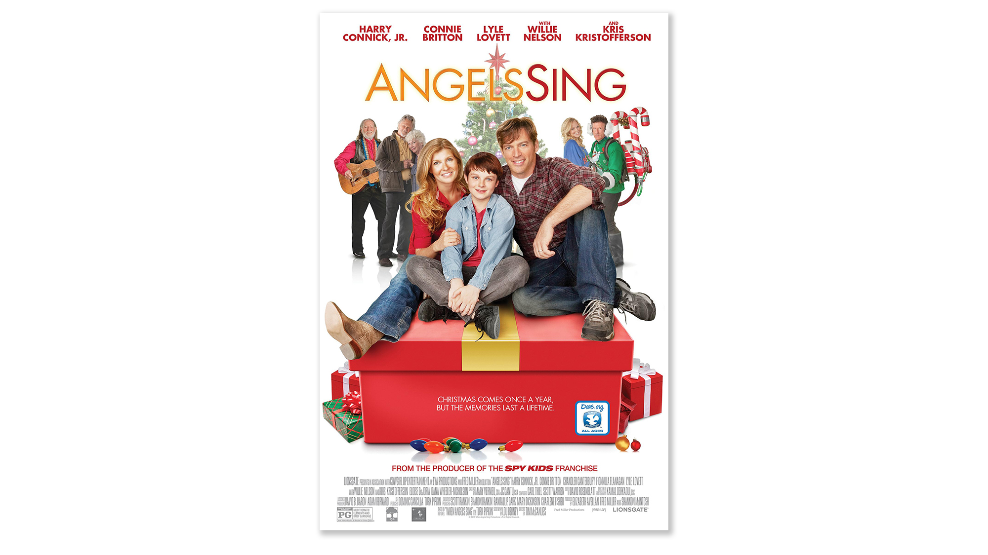 Movie poster for "Angels Sing."