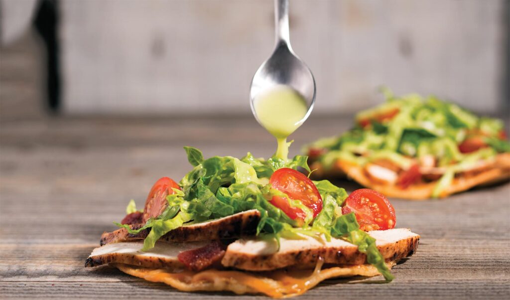 Grilled Chicken Tostadas With Avocado Salsa