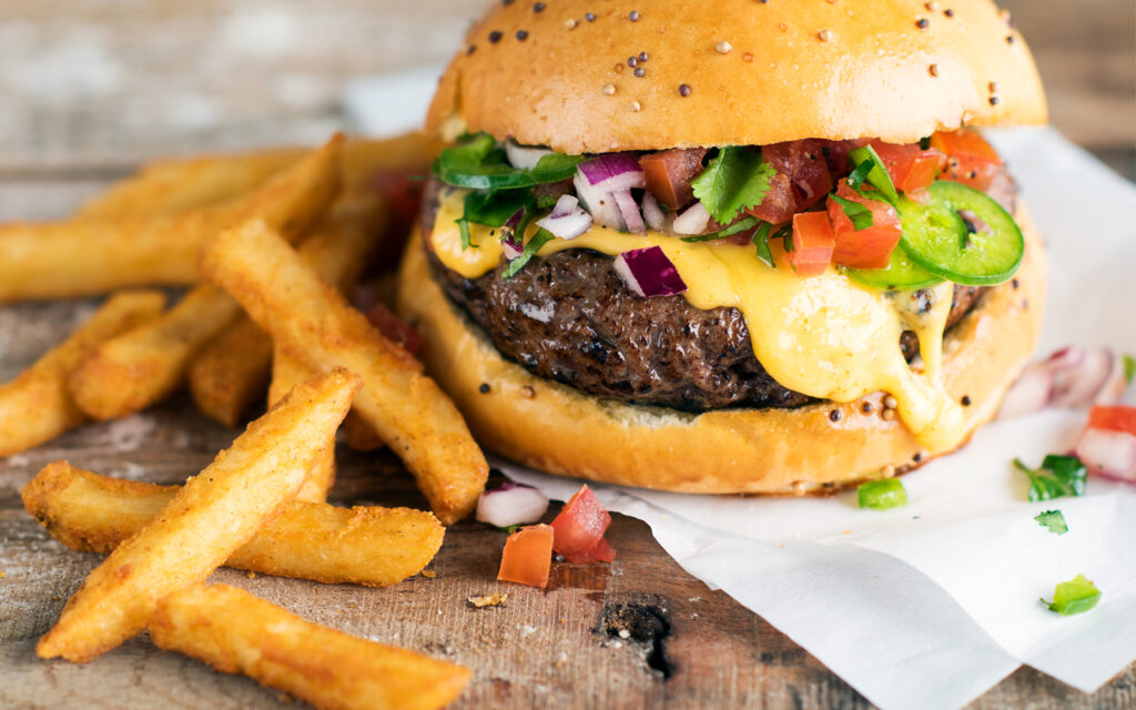 Up Your Tailgating Game With These Nacho Burgers