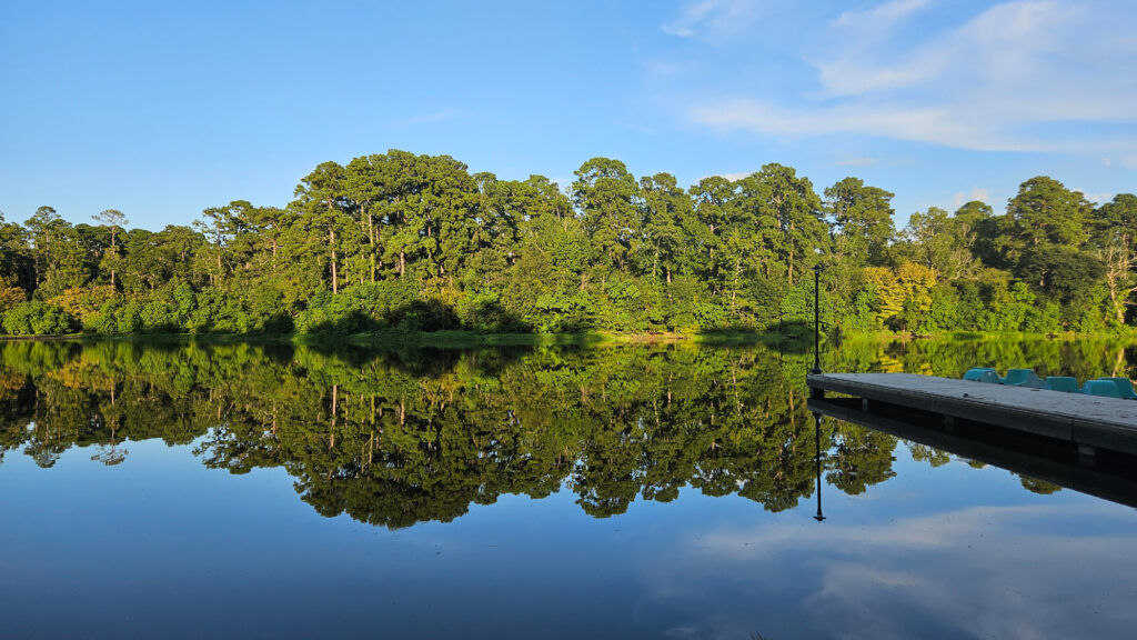 Lake Raven in Texas.