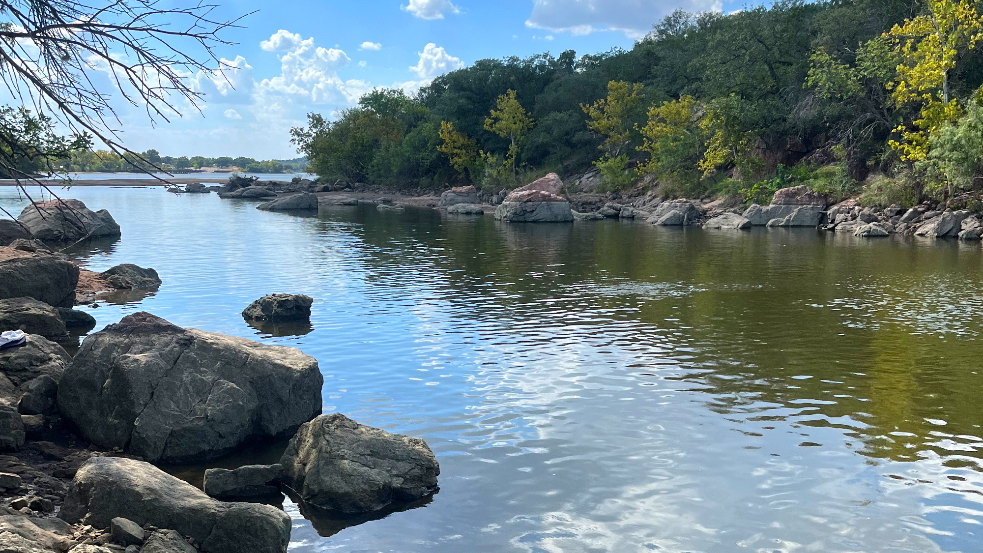 Inks Lake in Texas.