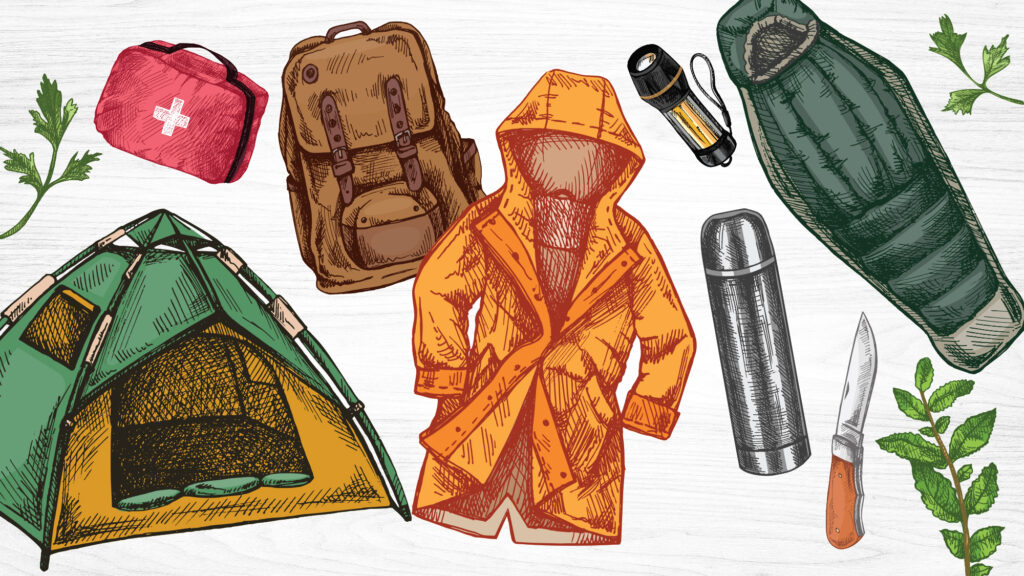 Camping gear.