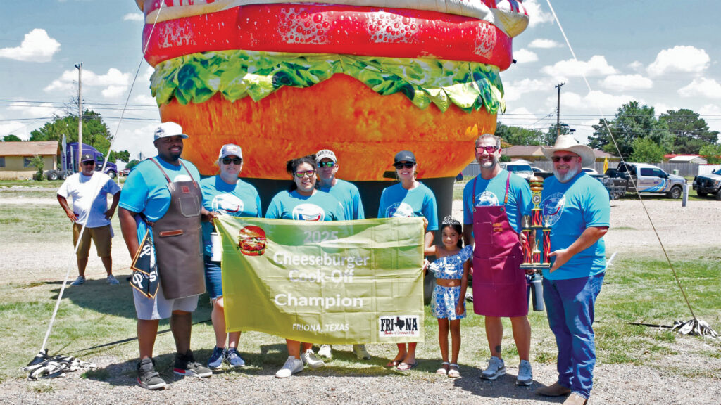 Friona Cheeseburger Festival.