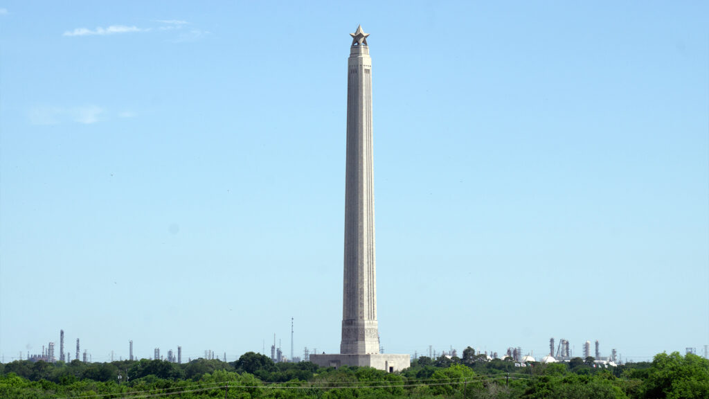 San Jacinto Monument.
