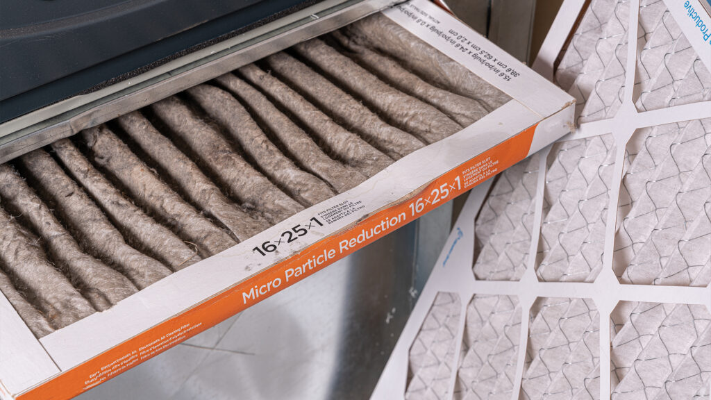 HVAC filter.