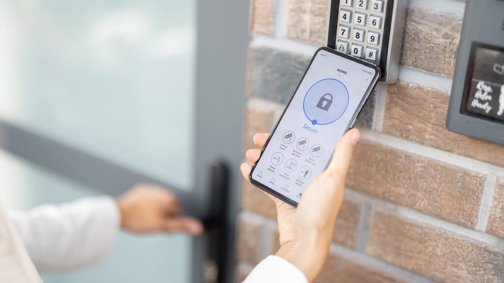 Smart lock.