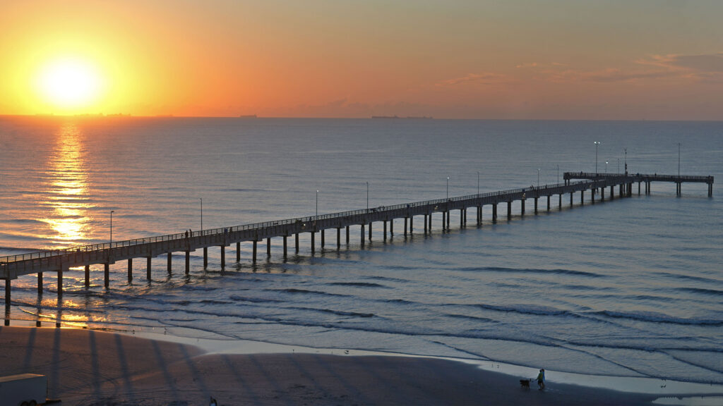 Port Aransas pier.