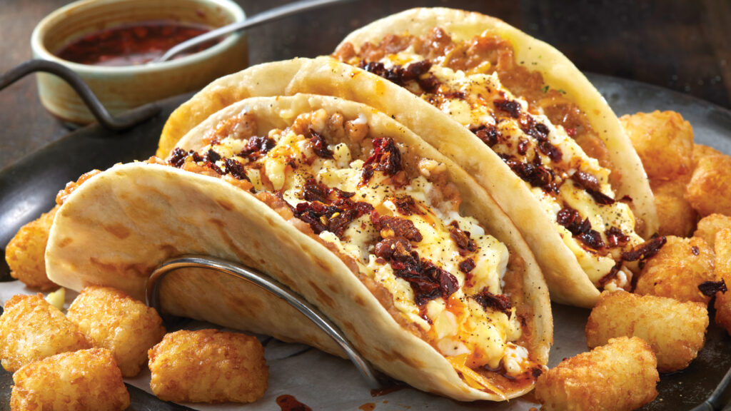 Breakfast tacos.