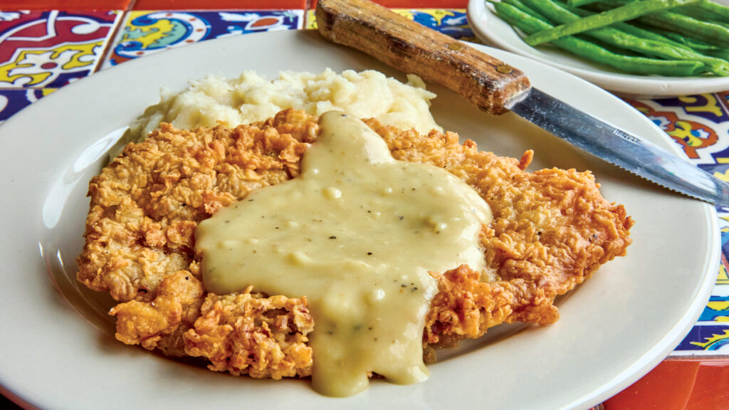 Chicken-fried steak.