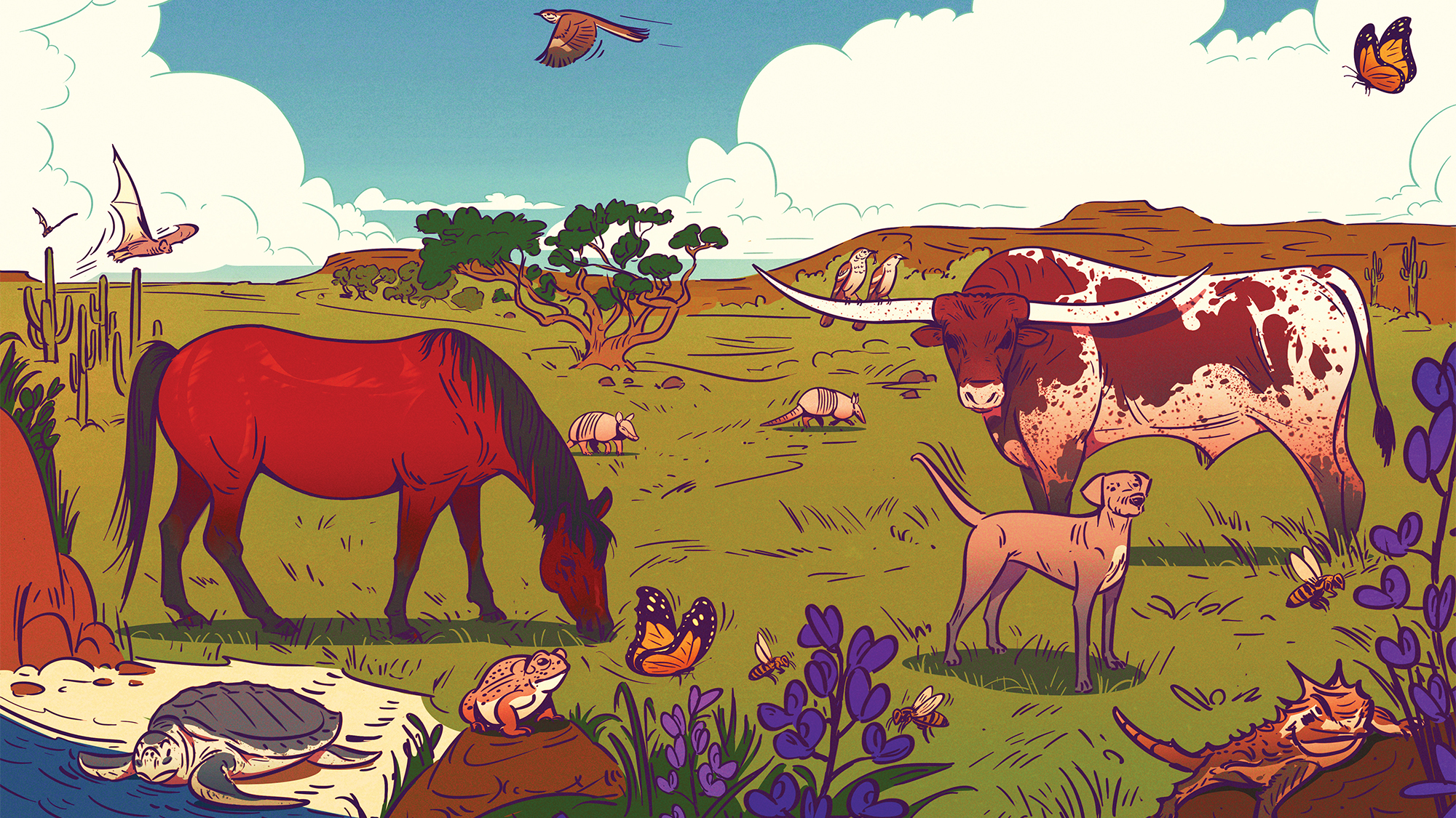 Meet Texas’ State Animals